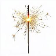12 CM Yellow Sparklers (10 pcs)